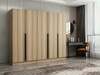 Riidekapp Kalune Design Kale Plus 7795, 225 x 52 x 210 cm, tamm