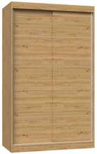 Kapp Top E Shop Iga, 120 x 200 cm, tamm, 7 riiulit, 2 ust
