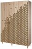 Riidekapp Kalune Design Mode 120, 135 x 52 x 192 cm, sonoma tamm