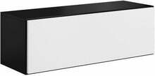 Kapp Cama Meble Roco RO1, 112 x 39 x 37 cm, must/must/valge