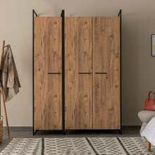 Riidekapp Hanah Home Dynamic Takim, pruun