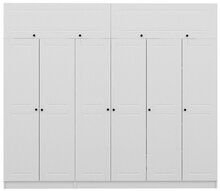 Riidekapp Kalune Design Kale 5229, 52 x 270 x 255 cm, valge