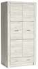 Riidekapp Halmar Indianapolis I1, 96 x 58 x 192 cm, valge