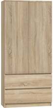 Magamistoa kapp Top E Shop Malwa SS90, 90 x 50 x 180 cm, tamm/värviline