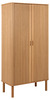 Riidekapp Actona Langley, 55 x 100 x 200 cm, tamm