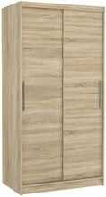 Riidekapp Adrk Furniture Asten 100, 100 x 58 x 200 cm, sonoma tamm