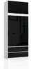 Riidekapp Akord Furniture Factory S90, 50.4 x 90.4 x 235 cm, must