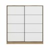 Riidekapp Kalune Design Kale 3972, 52 x 180 x 210 cm, pruun
