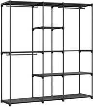 Riidekapp Songmics, 43 x 182 x 182 cm, must
