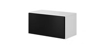 Kapp Cama Meble Roco RO3, 75 x 39 x 37 cm, valge/valge/must
