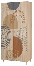 Riidekapp Kalune Design Lidya 975, 52 x 90 x 192 cm, pruun