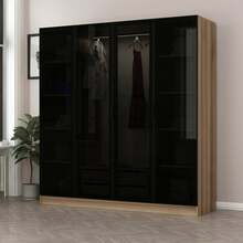 Riidekapp Kalune Design Kale 7648, 52 x 180 x 210 cm, hall