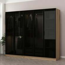 Riidekapp Kalune Design Kale 7649, 52 x 225 x 210 cm, hall