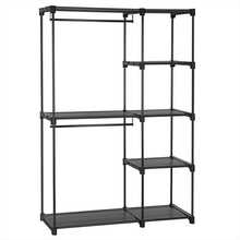 Avatud riidekapp Songmics, 112 x 43 x 165 cm, must