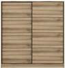 Riidekapp Kalune Design Kale 3974, 52 x 180 x 210 cm, pruun