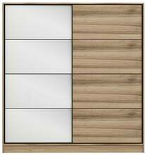 Riidekapp Kalune Design Kale 3174, 52 x 180 x 190 cm, peegliga, puit/pruun