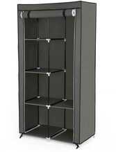 Riidest riidekapp Songmics, 88 x 45 x 170 cm, rullustega uksed, hall