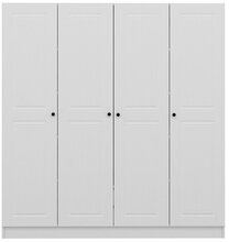 Riidekapp Kalune Design Kale Mebran 4772, 52 x 180 x 210 cm, valge