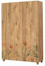 Riidekapp Kalune Design Leva Tulip, 48 x 120 x 189 cm, pruun