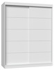 Riidekapp Top E Shop IGA 160, 160 x 200 cm, valge, 7 riiulit, 2 ust