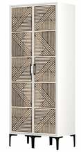 Riidekapp Kalune Design Kumsal PP, 47.5 x 80 x 201.4 cm, valge