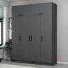 Riidekapp Kalune Design Kale 5264, 52 x 180 x 255 cm, antratsiit