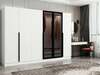 Riidekapp Kalune Design Kale Plus 7812, 270 x 52 x 210 cm, valge