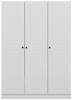 Riidekapp Kalune Design Kale 2257, 52 x 135 x 190 cm, valge