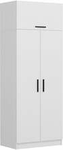 Riidekapp Kalune Design Kale 2219, 90 x 52 x 235 cm, valge