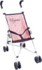 Mini sportlik nukukäru Arias, roosa/tumesinine, 58 cm käepide