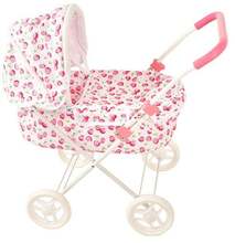 Nukukäru BabyTrold Doll Mini, valge/roosa
