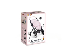Nuku vanker kahele Smoby Maxi Cosi, 7600253221, must/roosa