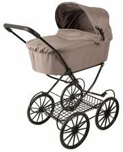 Nukukäru BabyTrold Classic Trille, pruun, beež