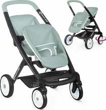 Nukukäru kaksikutele Smoby Maxi-Cosi Quinny, 7600253220, must/roheline