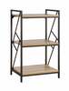 Riiul Home4you Study, 60 x 40 x 99 cm, tamme/pruun