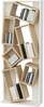 Põrandariiul Kalune Design Carmen 875ZNA4609, 24 x 63 x 153.6 cm, tamm/valge