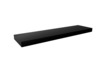Seinariiul ADRK Furniture Andrea, 120 x 26 cm, must