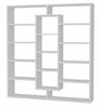 Põrandariiul Kalune Design Ample 731WAT3601, 125 x 22 x 135.7 cm, valge