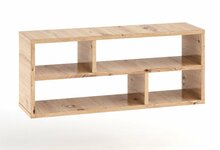 Seinariiul ADRK Furniture LIV09, 80 x 22 x 35 cm, pruun, tamm