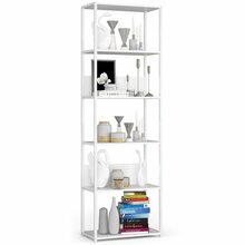 Raamaturiiul Akord Loft 600, 32 x 60 x 192 cm, valge