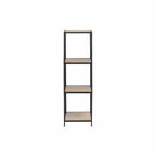 Riiul Actona Seaford, 35 x 37 x 119,5 cm, must/tamm