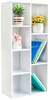 Raamaturiiul ModernHome WYJ-071, 50 x 24 x 106 cm, MDF, valge