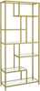 Raamatukapp Songmics, 30 x 80 x 180 cm, kuldne