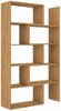 Raamaturiiul ADRK Karmelo, 125 x 33 x 187.7 cm, pruun/tamm