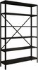 Raamaturiiul ADRK Ralph, 110 x 30 x 180.2 cm, must
