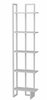 Põrandariiul Kalune Design Alice, 45.2 x 21.6 x 180 cm, valge
