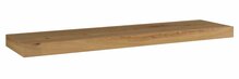 Seinariiul ADRK Furniture Andrea, 120 x 26 cm, pruun, tamm