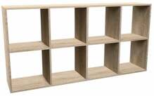Raamaturiiul Top E Shop Malax 2X4, 30 x 147 x 75 cm, sonoma
