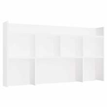 Riiul Top E Shop M-MP-R-NDST-130-BIA, 128 x 18 x 70 cm, valge