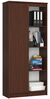 Riiul Akord CLP R80, 80 x 35 x 180 cm, tumepruun